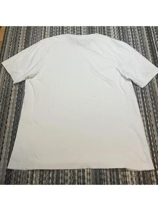 Travis Mathew Logo T Shirt White Short Sleeve Crew Neck Mens Size Large - Picture 3 of 6